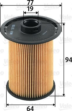 VALEO 587918 - Паливний фільтр autozip.com.ua