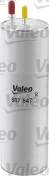 Valeo 587547 - Паливний фільтр autozip.com.ua