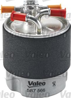 Valeo 587566 - Паливний фільтр autozip.com.ua