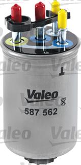 Valeo 587562 - Масляний фільтр autozip.com.ua