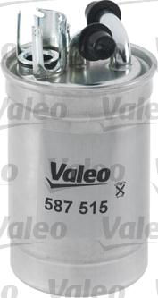 Valeo 587515 - Паливний фільтр autozip.com.ua