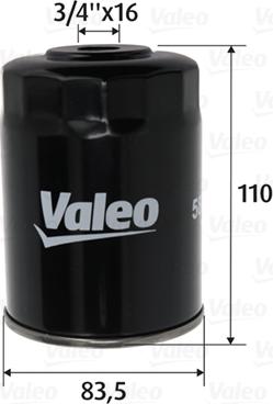 VALEO 587754 - Паливний фільтр autozip.com.ua