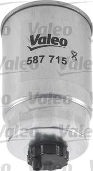 Valeo 587715 - Паливний фільтр autozip.com.ua