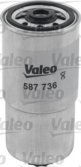 VALEO 587736 - Паливний фільтр autozip.com.ua
