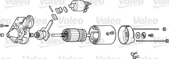 Valeo 534029A - Стартер autozip.com.ua