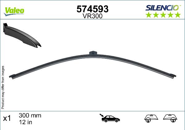VALEO 574593 - Щітка склоочисника autozip.com.ua