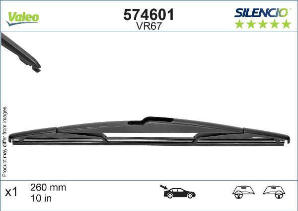 VALEO 574601 - Щітка склоочисника autozip.com.ua