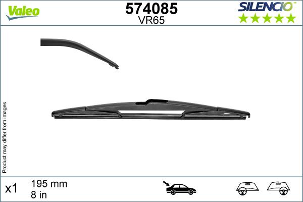 VALEO 574085 - Щітка склоочисника autozip.com.ua