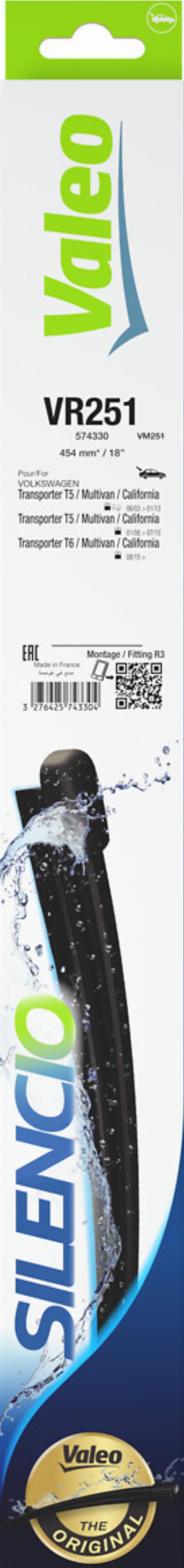 VALEO 574330 - Щітка склоочисника autozip.com.ua