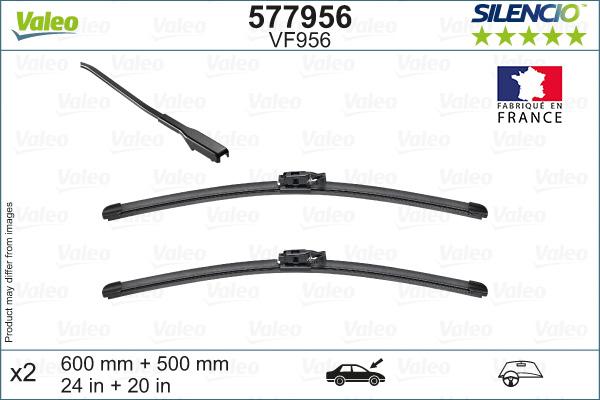 VALEO 577956 - Щітка склоочисника autozip.com.ua