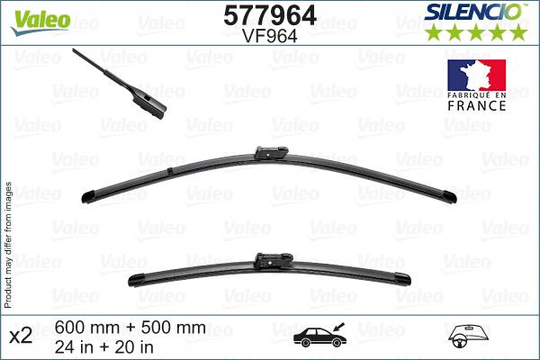 VALEO 577964 - Щітка склоочисника autozip.com.ua