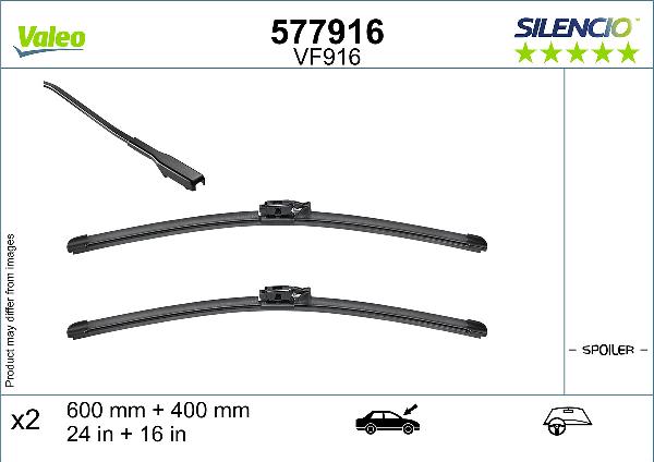 VALEO 577916 - Щітка склоочисника autozip.com.ua