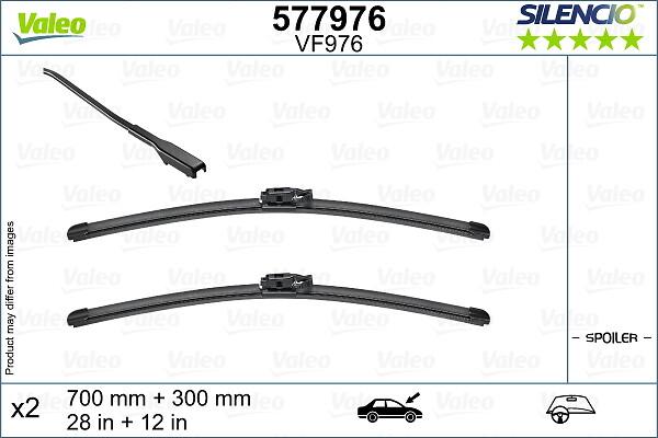 VALEO 577976 - Щітка склоочисника autozip.com.ua