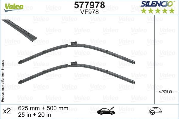 VALEO 577978 - Щітка склоочисника autozip.com.ua