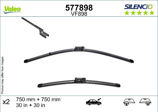 VALEO 577898 - Щітка склоочисника autozip.com.ua
