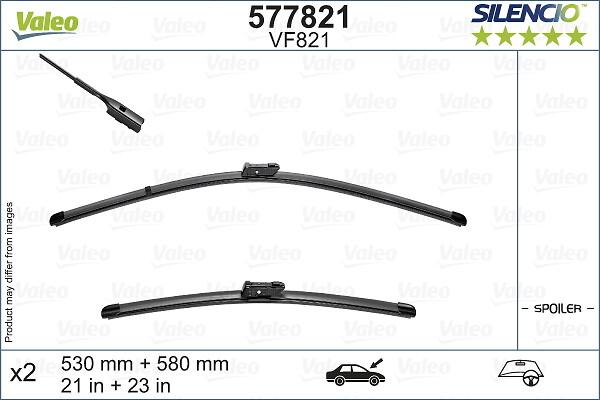 VALEO 577821 - Щітка склоочисника autozip.com.ua