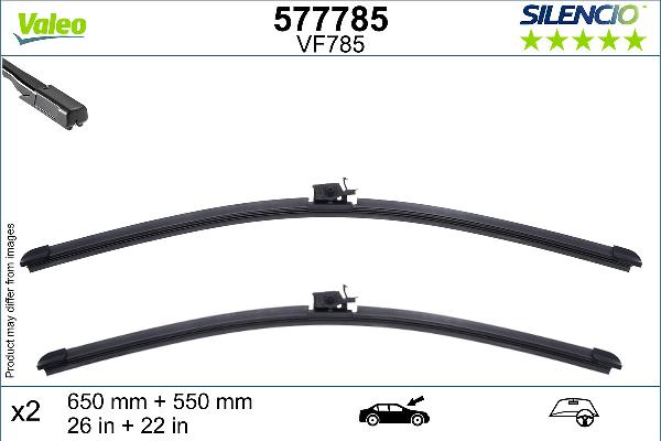 VALEO 577785 - Щітка склоочисника autozip.com.ua