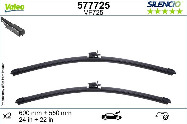 VALEO 577725 - Щітка склоочисника autozip.com.ua