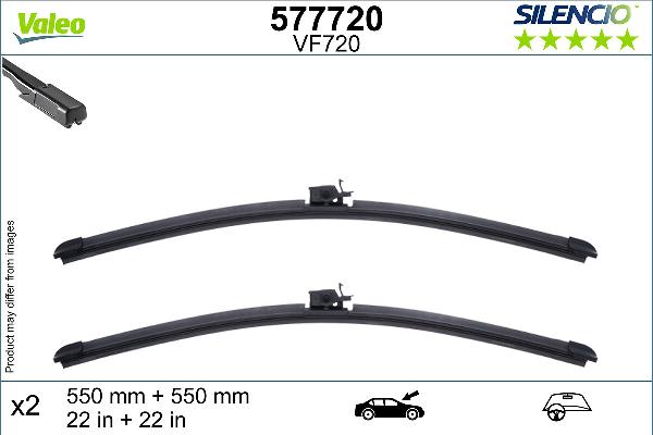 VALEO 577720 - Щітка склоочисника autozip.com.ua