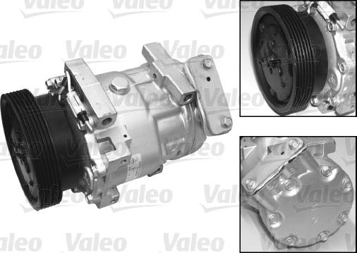 VALEO 699414 - Компресор, кондиціонер autozip.com.ua