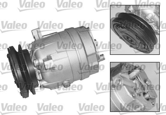 VALEO 699695 - Компресор, кондиціонер autozip.com.ua