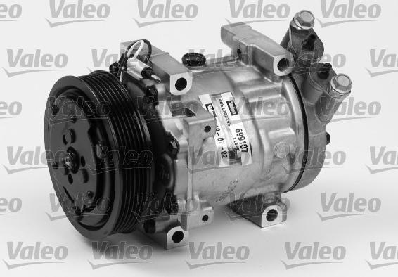 VALEO 699107 - Компресор, кондиціонер autozip.com.ua