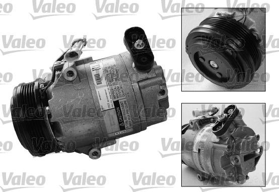 VALEO 699270 - Компресор, кондиціонер autozip.com.ua