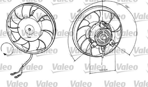 Valeo 696037 - Вентилятор, охолодження двигуна autozip.com.ua