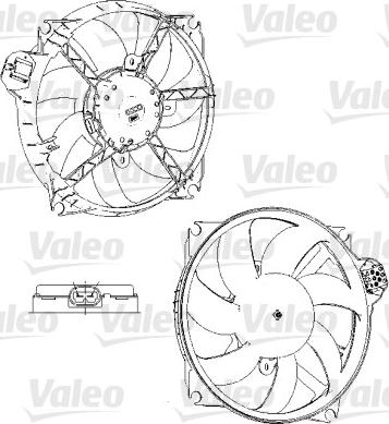 Valeo 696229 - Вентилятор, охолодження двигуна autozip.com.ua