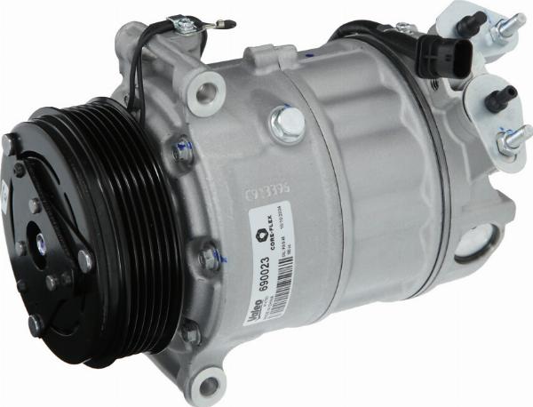 VALEO 690023 - Компресор, кондиціонер autozip.com.ua