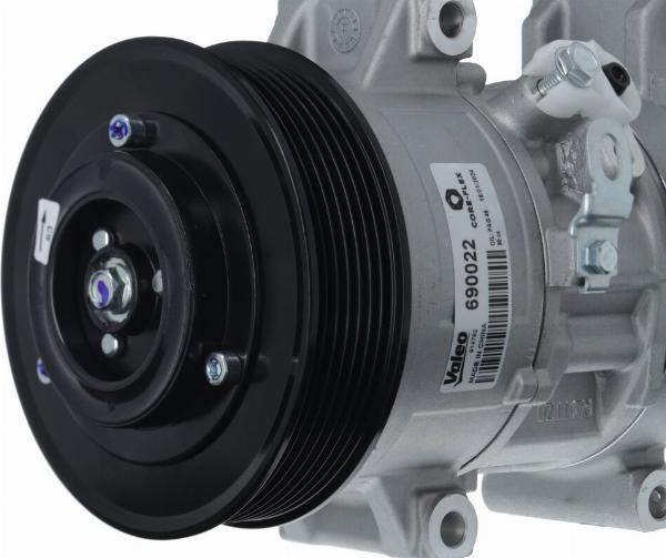 Valeo 690022 - Компресор, кондиціонер autozip.com.ua