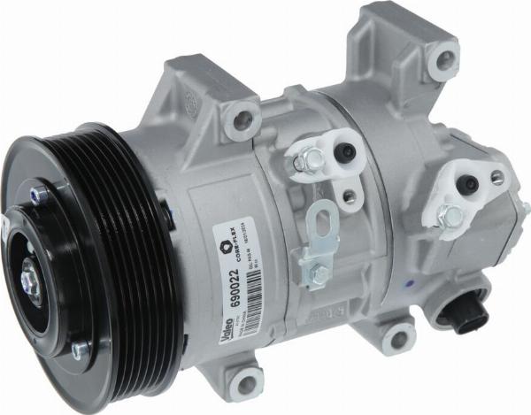 VALEO 690022 - Компресор, кондиціонер autozip.com.ua