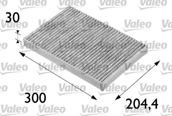 VALEO 698683 - Фільтр, повітря у внутрішній простір autozip.com.ua