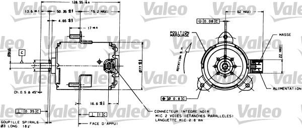 Valeo 698085 - Електродвигун, вентилятор радіатора autozip.com.ua