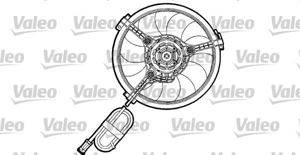 Valeo 698155 - Вентилятор, охолодження двигуна autozip.com.ua