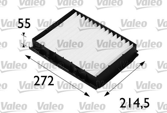 VALEO 698160 - Фільтр, повітря у внутрішній простір autozip.com.ua