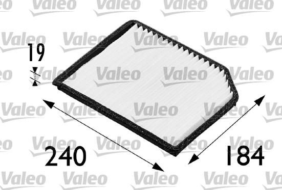 VALEO 698173 - Фільтр, повітря у внутрішній простір autozip.com.ua