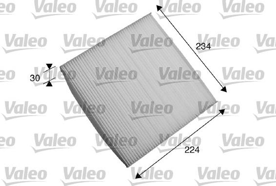 VALEO 698868 - Фільтр, повітря у внутрішній простір autozip.com.ua
