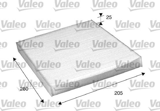 VALEO 698885 - Фільтр, повітря у внутрішній простір autozip.com.ua
