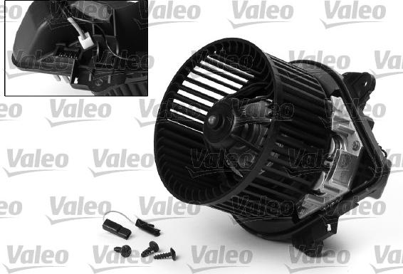 VALEO 698327 - Вентилятор салону autozip.com.ua