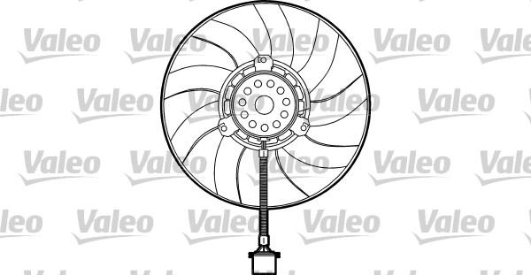 Valeo 698373 - Вентилятор, охолодження двигуна autozip.com.ua