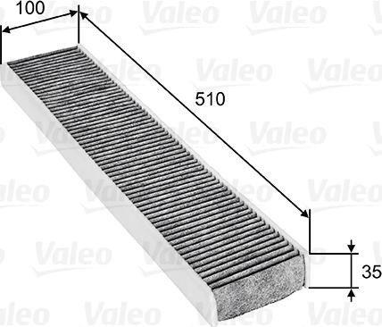 Valeo 698745 - Фільтр, повітря у внутрішній простір autozip.com.ua