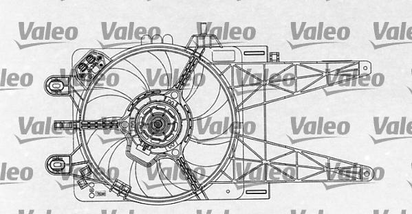 Valeo 698763 - Вентилятор, охолодження двигуна autozip.com.ua