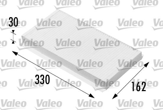 Valeo 698711 - Фільтр, повітря у внутрішній простір autozip.com.ua