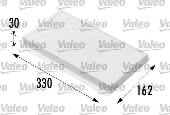 VALEO 698711 - Фільтр, повітря у внутрішній простір autozip.com.ua