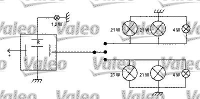 VALEO 641424 - Переривник покажчиків повороту autozip.com.ua