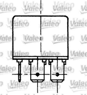 VALEO 643818 - Реле, робочий струм autozip.com.ua