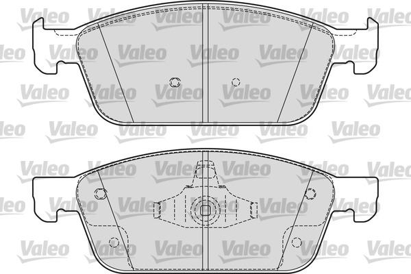 Valeo 601696 - Гальмівні колодки, дискові гальма autozip.com.ua