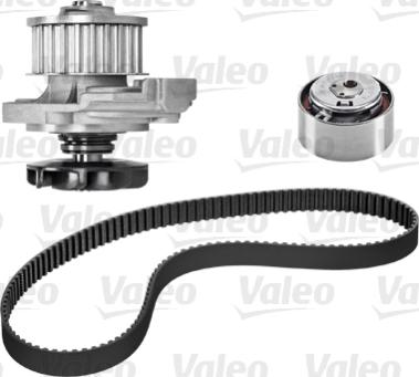 Valeo 614539 - Водяний насос + комплект зубчатого ременя autozip.com.ua