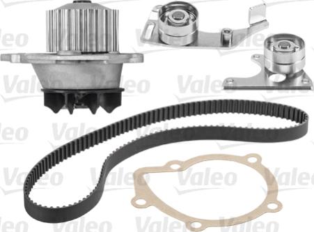 Valeo 614521 - Водяний насос + комплект зубчатого ременя autozip.com.ua